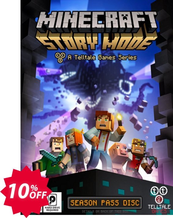Minecraft Story Mode - A Telltale Games Series, PC  Coupon code 10% discount 