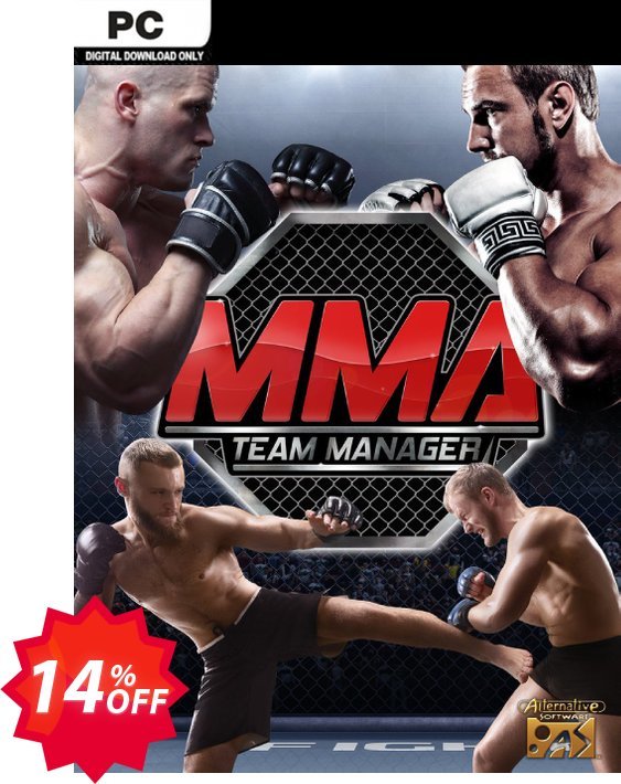 MMA Team Manager PC Coupon code 14% discount 