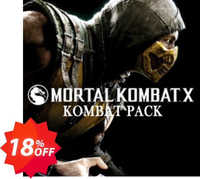 Mortal Kombat X Kombat Pack PC Coupon code 18% discount 