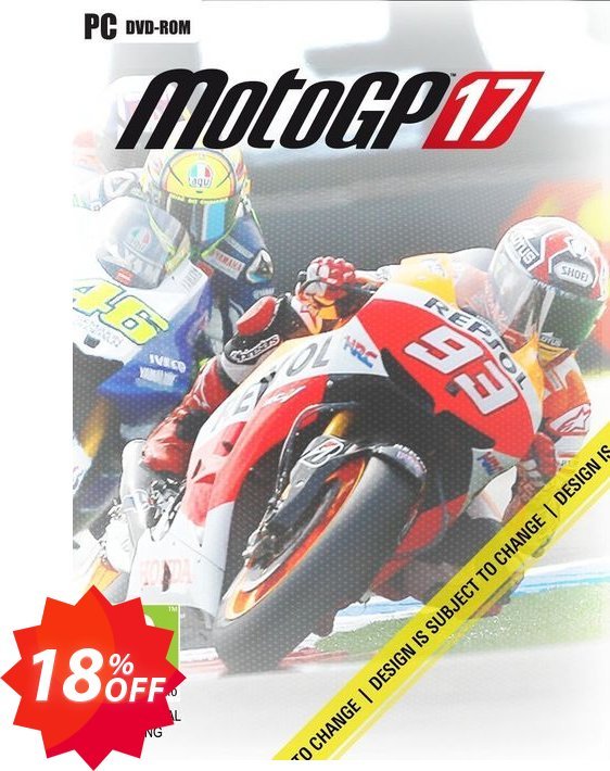 MotoGP 17 PC Coupon code 18% discount 