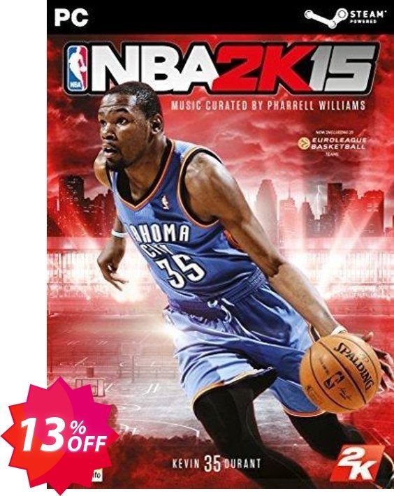 NBA 2K15 PC Coupon code 13% discount 
