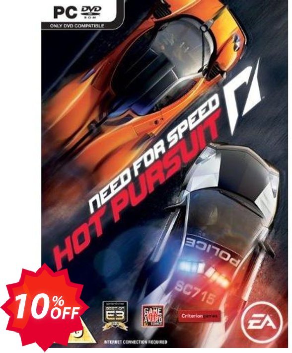 Need For Speed: Hot Pursuit, PC  Coupon code 10% discount 