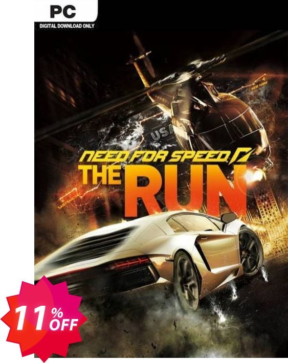 Need for Speed: The Run, PC  Coupon code 11% discount 