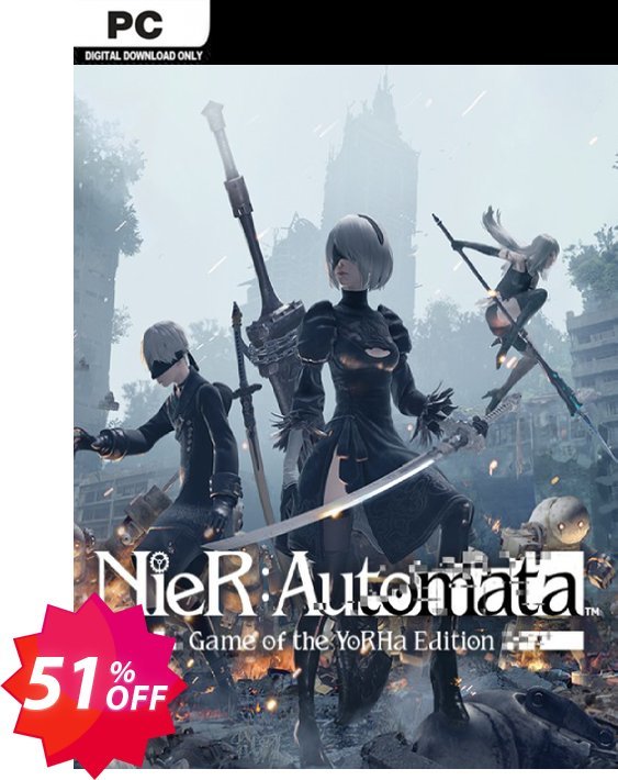 Nier automata Game of the YoRHa Edition PC Coupon code 51% discount 