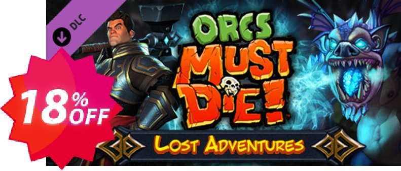 Orcs Must Die! Lost Adventures PC Coupon code 18% discount 