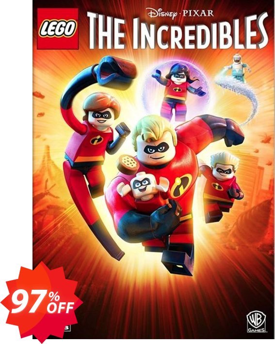 Lego The Incredibles PC Coupon code 97% discount 