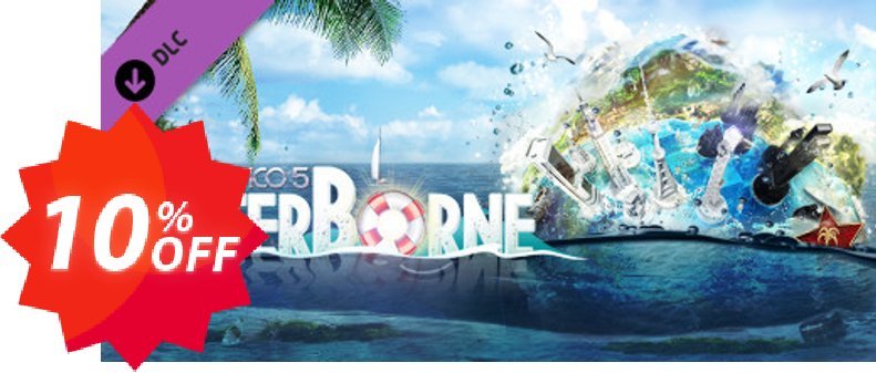 Tropico 5 Waterborne PC Coupon code 10% discount 