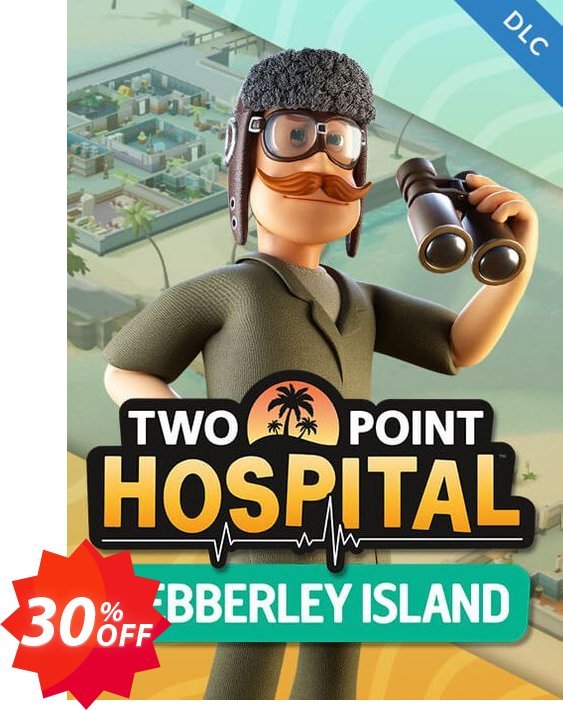 Two Point Hospital PC Pebberley Island DLC Coupon code 30% discount 