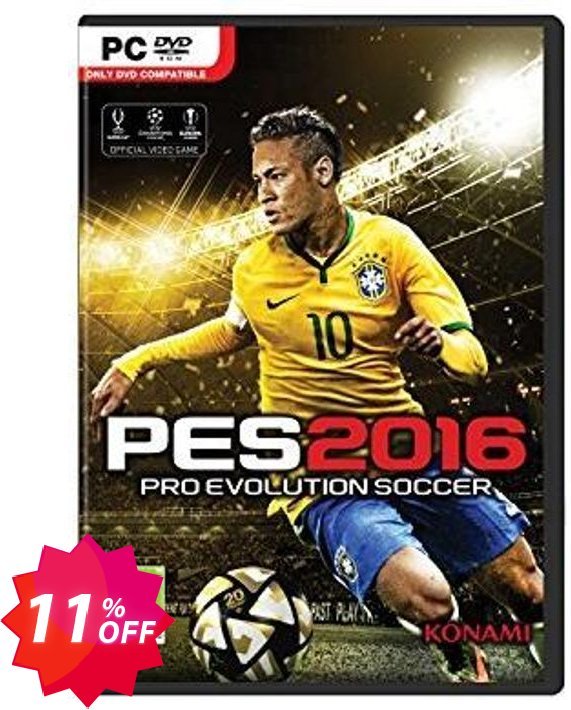 Pro Evolution Soccer, PES 2016 PC Coupon code 11% discount 