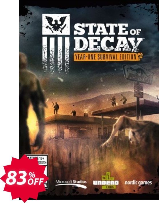 State of Decay Year One Survival Edition PC Coupon code 83% discount 