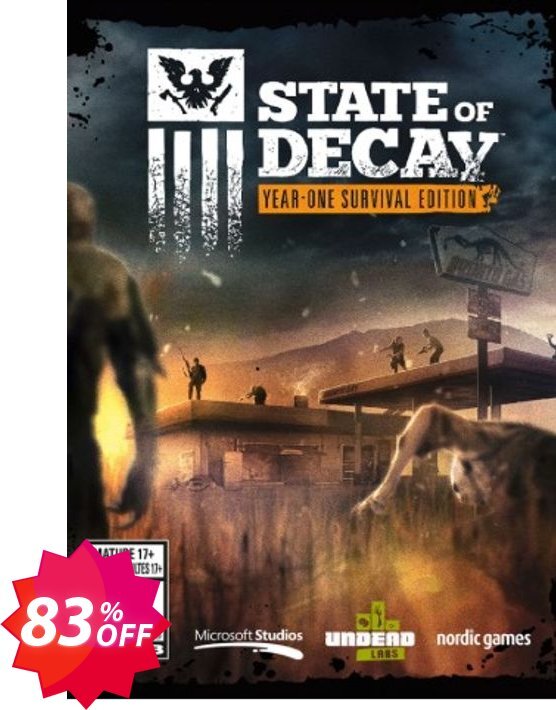 State of Decay Year One Survival Edition PC Coupon code 83% discount 