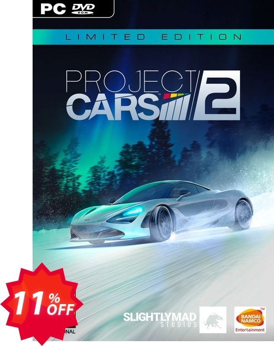 Project Cars 2 Limited Edition PC Coupon code 11% discount 