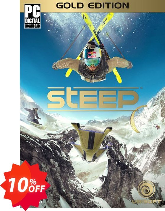 Steep Gold Edition PC, US  Coupon code 10% discount 
