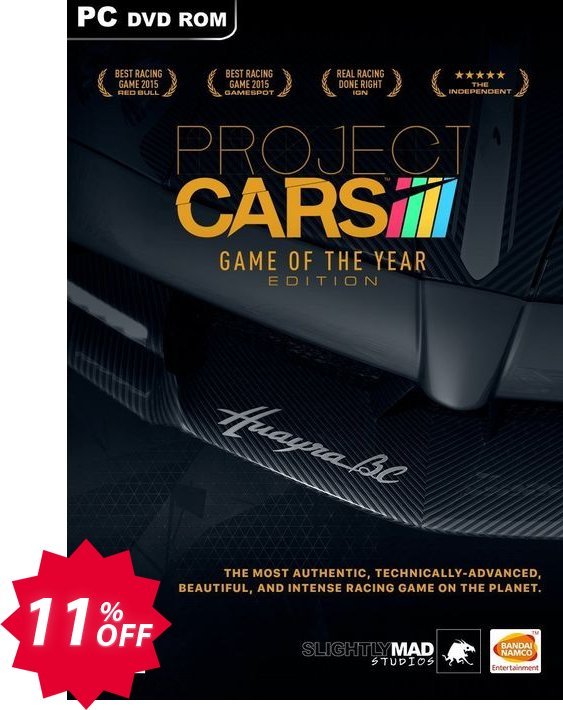Project Cars - Game of the Year Edition PC Coupon code 11% discount 