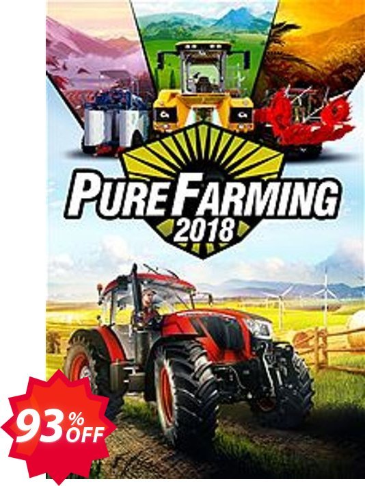 Pure Farming 2018 PC + DLC Coupon code 93% discount 