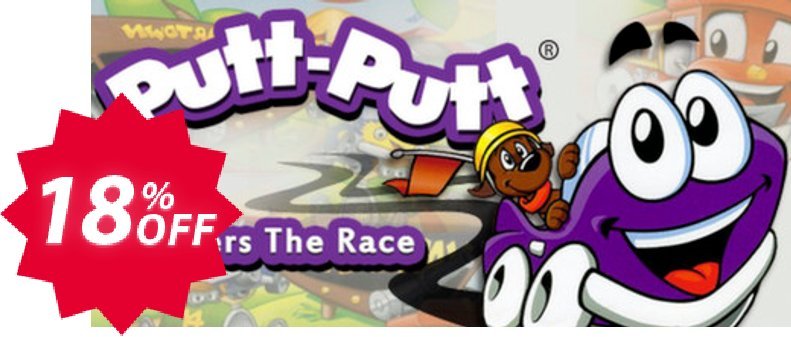 PuttPutt Enters the Race PC Coupon code 18% discount 