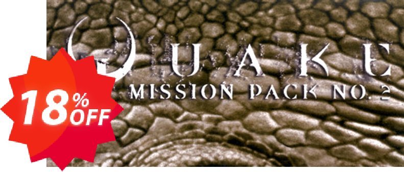 QUAKE Mission Pack 2 Dissolution of Eternity PC Coupon code 18% discount 