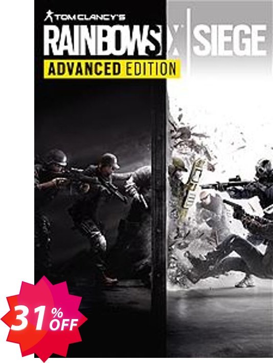 Tom Clancy's Rainbow Six Siege: Advanced Edition PC Coupon code 31% discount 