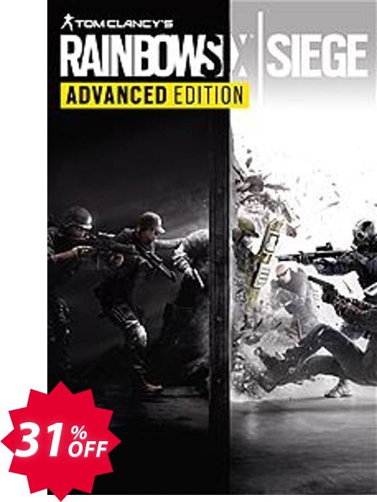 Tom Clancy's Rainbow Six Siege: Advanced Edition PC Coupon code 31% discount 