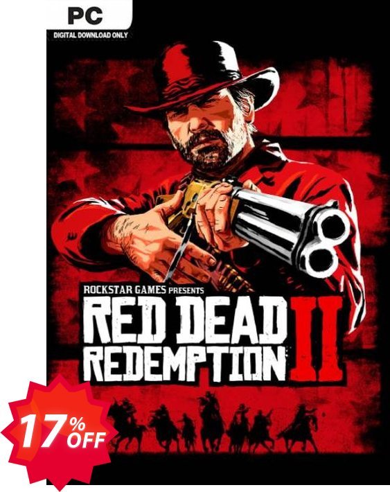 Red Dead Redemption 2 PC + DLC Coupon code 17% discount 