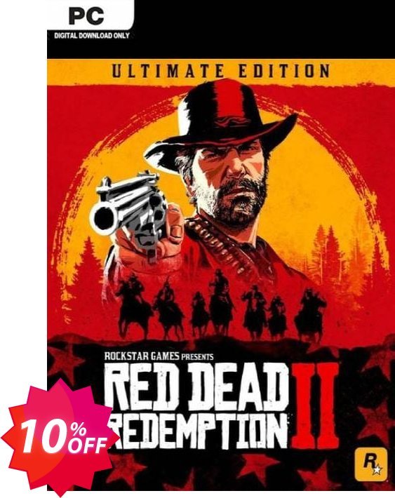 Red Dead Redemption 2 - Ultimate Edition PC + DLC Coupon code 10% discount 