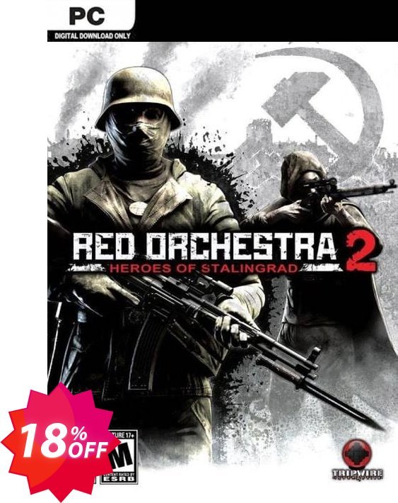 Red Orchestra 2 Heroes of Stalingrad with Rising Storm PC Coupon code 18% discount 