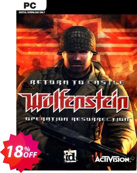 Return to Castle Wolfenstein PC Coupon code 18% discount 