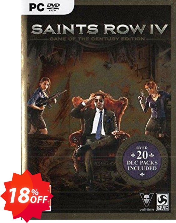 Saints Row 4: Game of the Century Edition PC Coupon code 18% discount 