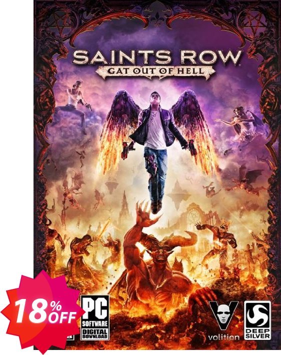 Saints Row: Gat out of Hell PC Coupon code 18% discount 