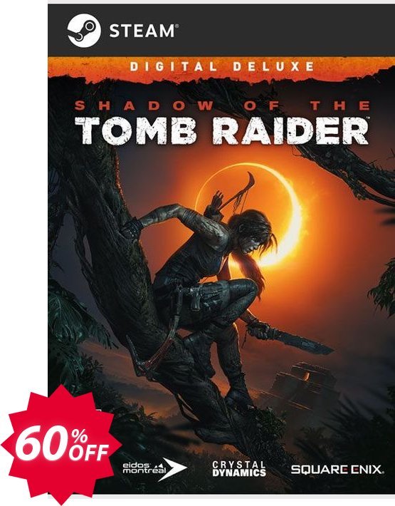 Shadow of the Tomb Raider Deluxe Edition PC + DLC Coupon code 60% discount 