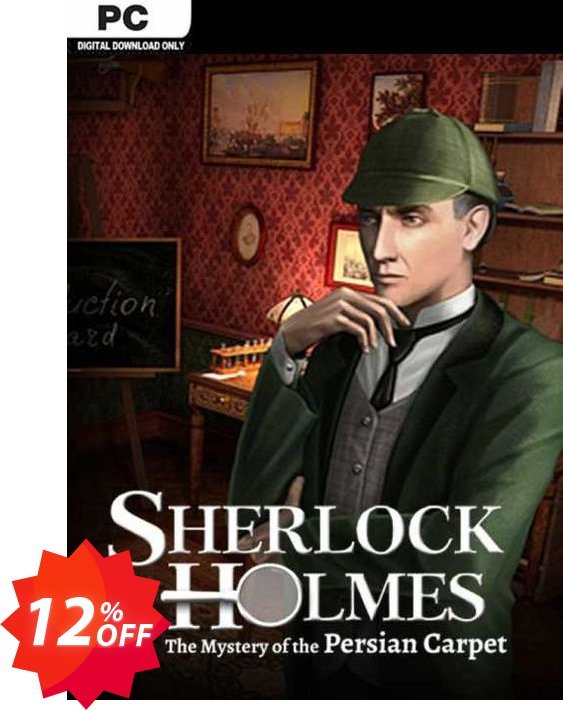Sherlock Holmes The Mystery of the Persian Carpet PC Coupon code 12% discount 