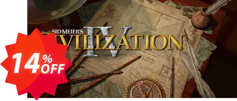 Sid Meier's Civilization IV PC Coupon code 14% discount 