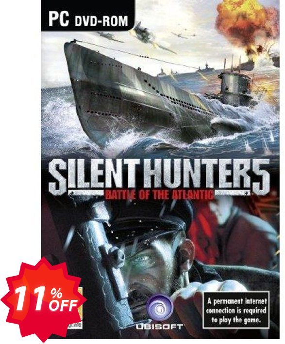 Silent Hunter 5, PC  Coupon code 11% discount 