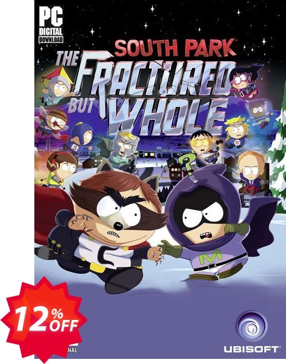 South Park The Fractured but Whole PC, US  Coupon code 12% discount 