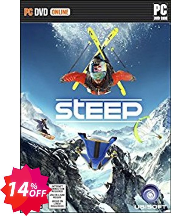 Steep PC, US  Coupon code 14% discount 