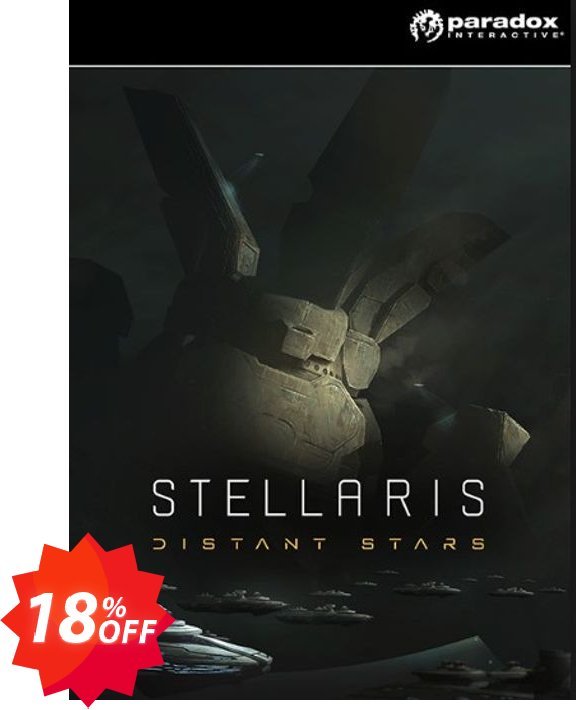 Stellaris PC Distant Stars Story Pack DLC Coupon code 18% discount 