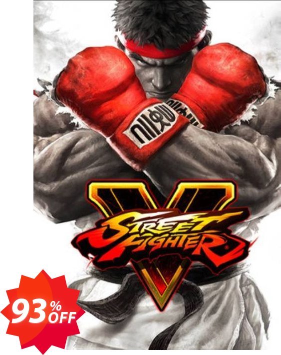 Street Fighter V 5 PC Coupon code 93% discount 
