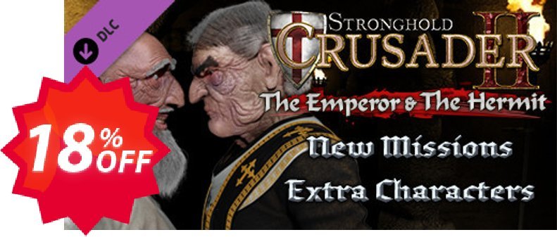 Stronghold Crusader 2 The Emperor and The Hermit PC Coupon code 18% discount 