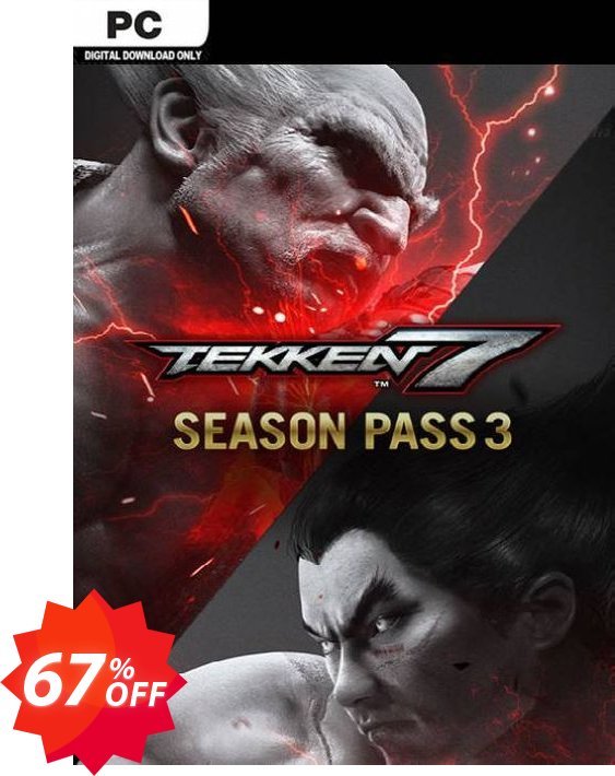 TEKKEN 7 - Season Pass 3 PC Coupon code 67% discount 