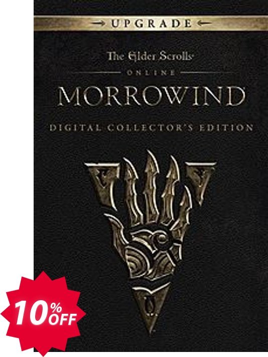The Elder Scrolls Online - Morrowind Digital Collectors Edition Upgrade PC Coupon code 10% discount 