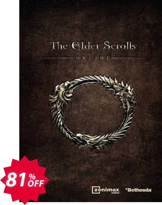 The Elder Scrolls Online PC Coupon code 81% discount 
