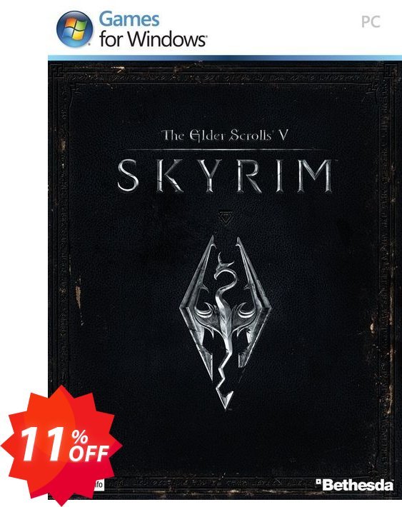 The Elder Scrolls V 5: Skyrim, PC  Coupon code 11% discount 