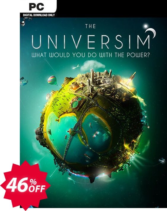 The Universim PC Coupon code 46% discount 