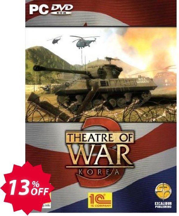 Theatre of War 3: Korea, PC  Coupon code 13% discount 