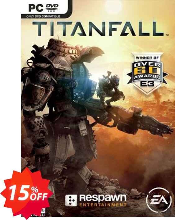 Titanfall PC Coupon code 15% discount 