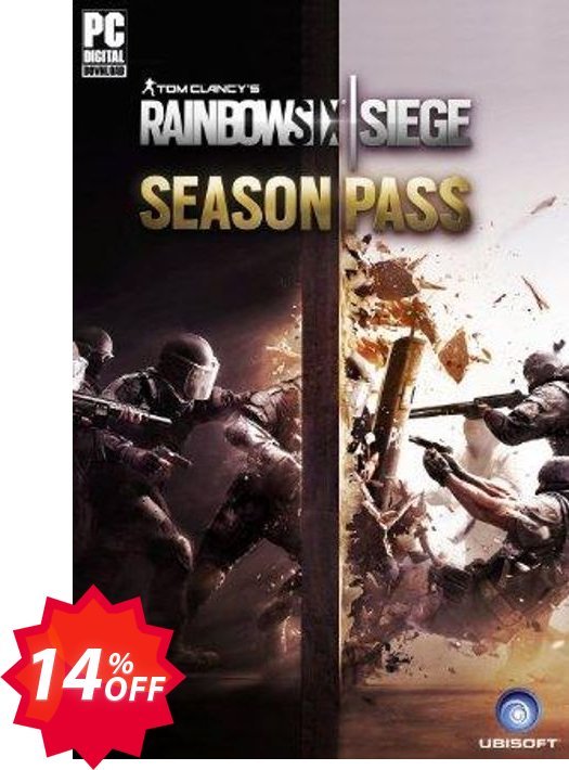 Tom Clancy's Rainbow Six Siege Season Pass uPlay Code, PC  Coupon code 14% discount 