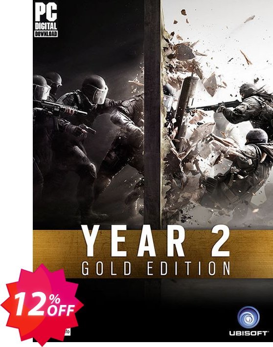 Tom Clancy's Rainbow Six Siege: Year 2 Gold Edition PC Coupon code 12% discount 