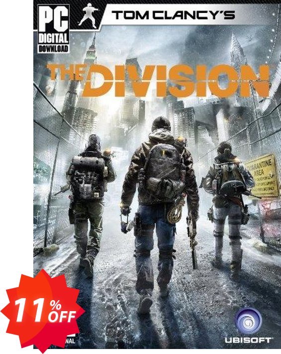Tom Clancy's The Division PC, ENG  Coupon code 11% discount 