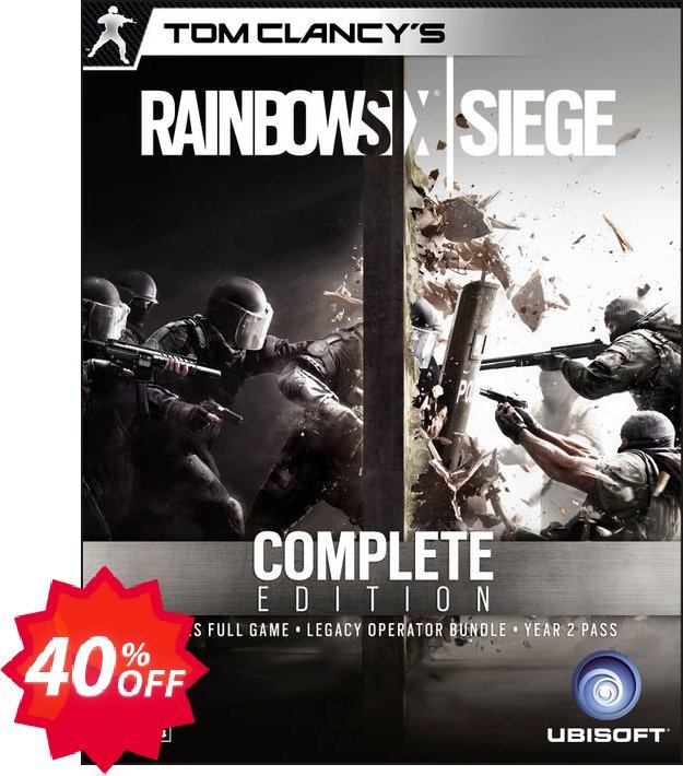 Tom Clancys Rainbow Six Siege Complete Edition PC Coupon code 40% discount 