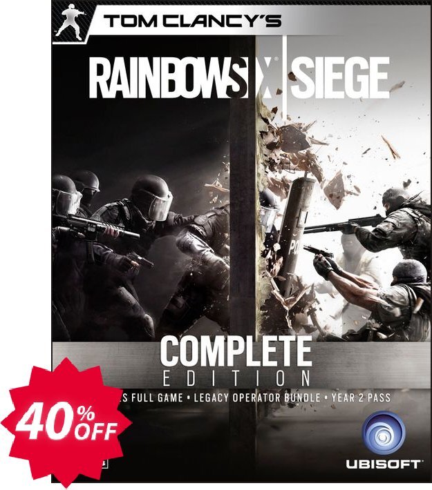 Tom Clancys Rainbow Six Siege Complete Edition PC Coupon code 40% discount 